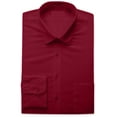 thumbnail image 5 of Men's Berlioni Long Sleeve Regular Fit Button Up Solid Dress Shirt, 5 of 5