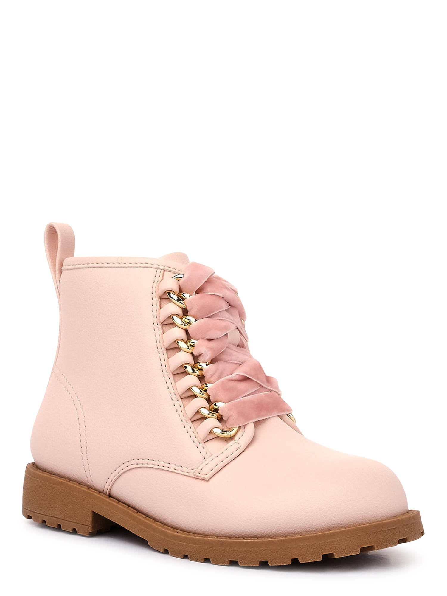 Wonder Nation Girl's Pink Chain Boots - 9
