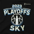 thumbnail image 4 of Unisex Stadium Essentials  Black Chicago Sky 2023 WNBA Playoffs Dust T-Shirt, 4 of 4