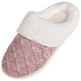 thumbnail image 2 of Vansarto Womens Fuzzy Slippers Memory Foam Slip on Slippers with Plush Fleece Lining Ladies Soft Warm House Shoes for Indoor & Outdoor, 2 of 5
