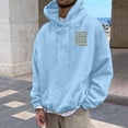 thumbnail image 4 of WILLBEST Sudaderas para Hombre, Otoño e Invierno, Talla Grande, sin Capucha, Moda, Prenda Superior, Sudadera De Gran Tamaño con Cuello Redondo Grande, 4 of 5