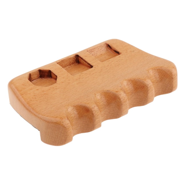 Soporte para tacos de billar, soporte para tacos, accesorios portátiles, profesional, práctico, para tacos de billar 4 hoyos