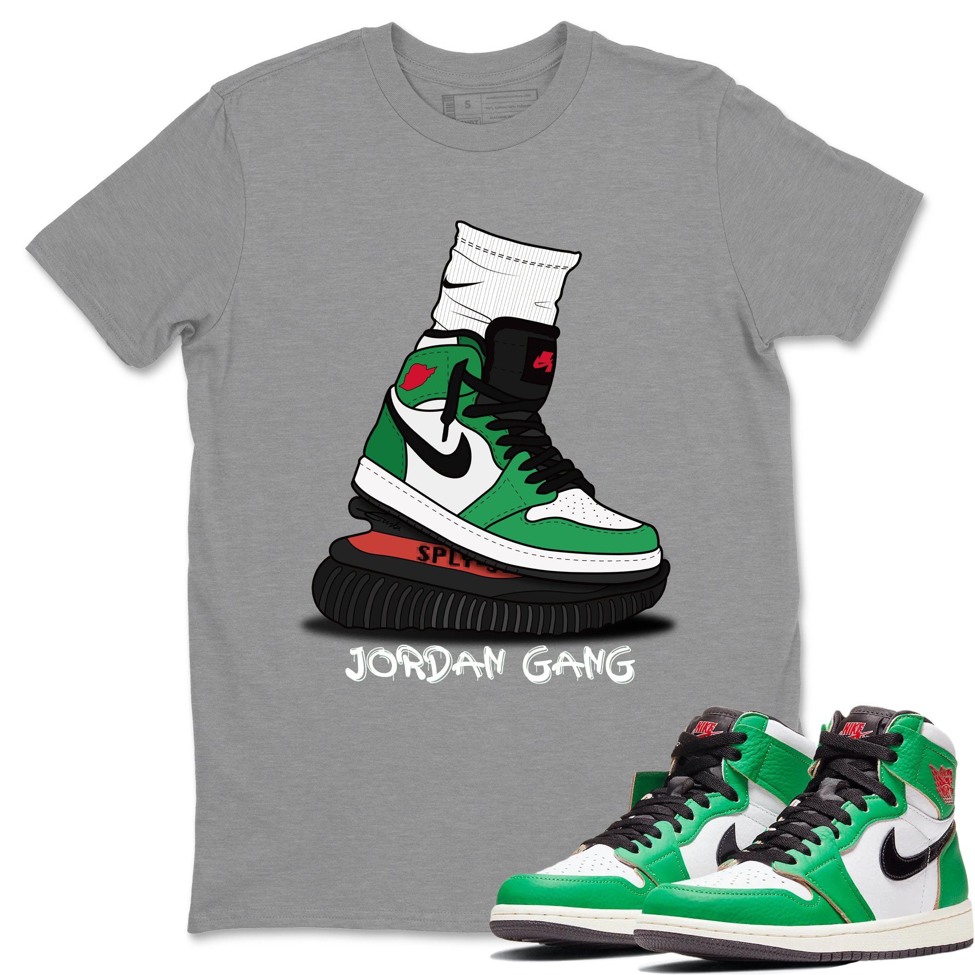 green air jordan 1 shirt