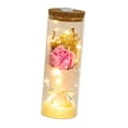 thumbnail image 4 of Flor preservada con cadena de luz Flor eterna para siempre Romántica Estilo D, 4 of 9