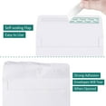 thumbnail image 3 of White A4 (4 1/4 x 6 1/4 Inches) Envelopes for 4 x 6 Photos - 100 Envelopes - Limited PapersTM Brand Envelopes, 3 of 7
