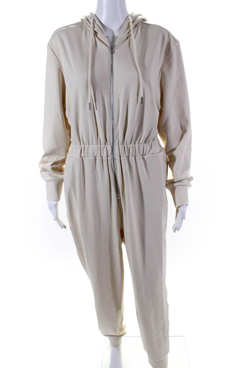 WeWoreWhat Womens Leisure Suit Ivory Size L
