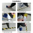 thumbnail image 5 of Plastic Frosted Tape Waterproof Anti-skid Stairs Steps Floor Safety Sticker Strip Yellow Frosted Surface Plastic, 5 of 8