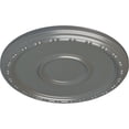 thumbnail image 3 of Ekena Millwork 16 1/2"OD x 1 1/2"P Medea Ceiling Medallion (Fits Canopies up to 5 1/2"), Hand-Painted Silver, 3 of 6