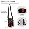 thumbnail image 6 of HELLHERO Dachshund Pattern Women Messenger Bag for Unisex Polyester Sling Bag with Adjustable Strap, 6 of 7