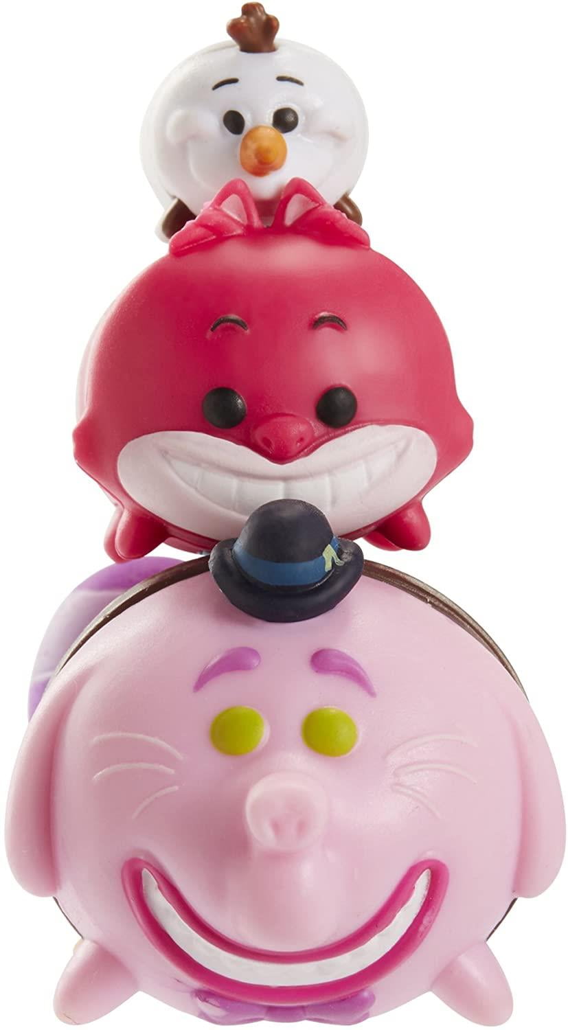 Disney Tsum Tsum 3 Pack Series 2 Figures Olaf, Cheshire Cat and Bing