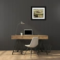 thumbnail image 3 of Beeck, Anna 13x12 Black Ornate Wood Framed with Double Matting Museum Art Print Titled - City of Cuneo 1700, 3 of 4