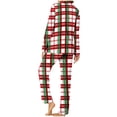 thumbnail image 5 of Hueook Womens Christmas Pajamas Women's Christmas Printed Pajama Set for Daily Home Wear with Pocket Multicolor L, 5 of 8