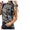 Gray, variant on Lzobxe Going Out Tops for Women Spring /Summer Lace Flying Sleeves Round Neck Tie Dyed T-shirt,Sizes S-2XL