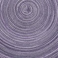 thumbnail image 4 of DJN Up to 70% Off Placemat Round Rop Cotton Braided Table Place Mats Braided Placemas Non Slip Table Mats Set Of 4 For Dining Kitchen Table Washable 15 Inch Plastic Purple One Size, 4 of 6