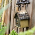 thumbnail image 4 of Birch Wood Decorative Bird House, 4 of 9