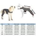 thumbnail image 3 of KMWGRE Dog Protective Leg Sleeve Shirt For Small Breeds Post- Injury Prevention Lightweight Breathable Indoor Outdoor Use Grey S, 3 of 6