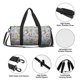 thumbnail image 4 of Fotbe Summer Time With Gnome Bolsa Deportiva de Lona Plegable con Estampado, Bolsa de Gimnasio con Bolsillo Seco/Húmedo, Bolsa de Viaje Ultraligera de Gran Capacidad, 4 of 6