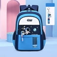 thumbnail image 2 of AWZXDE Sac à Dos pour Enfants Sac d'École Léger Tissu Résistant à l'Eau Multiples Compartiments Design de Dessin Animé Mignon pour Garçons et Filles, 2 of 3
