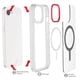 thumbnail image 4 of Funda Case GHOSTEK Covert Mag para iPhone 16e Transparente, 4 of 6