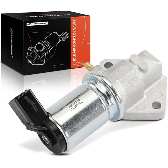 A-Premium Fuel Injection Idle Air Control Valve IAC - Compatible with Ford F,E-Series - 94-97 - F-150, F-250 HD, F-350, Econoline Super Duty, E-150 Econoline, F-Super Duty & More, for# F6TZ9F715HA
