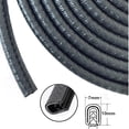 thumbnail image 2 of Edge Trim Tsurpcao, caucho de PVC negro, canal en U, 32 pies, 2 of 7