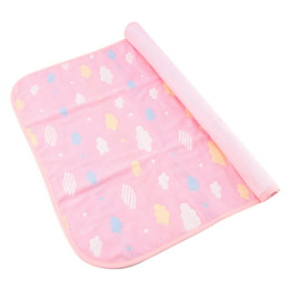 COZUMO Baby Waterproof Bed Pad Bed Wetting Pads Washable for Kids Toddler Potty Training Pads Baby Wateproof Pad Mat for Pack N Play/Crib/Mini Crib