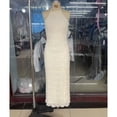 thumbnail image 5 of Yokua Women Backless Maxi Beach Dress Strap Smocked Flowy Vacation Lace-up Long Dress, 5 of 14