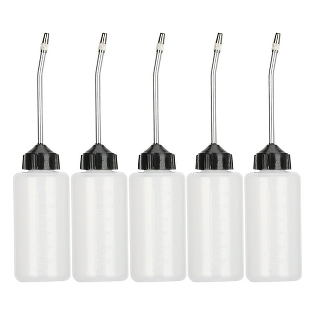 Oubit Sewing Machine Oil Dispenser,5pcs 120ML Plastic Sewing Sewing Machine Oil Bottle Sewing Machine Oiler Exquisite Design