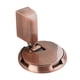 thumbnail image 4 of Tope de puerta con ventosa para suelo, soporte para puerta, fácil de instalar, resistente, para hogar, oficina, baño, soporte de Tope de puerta a prue Bronce rojo, 4 of 9