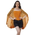 thumbnail image 2 of Moomaya Vêtements de Plage Imprimés pour Femmes Boléro à Franges Cache-Maillot Cardigan, 2 of 5