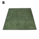 thumbnail image 4 of Sand Beach Manta Bolsillo Camping Mat de Camping Terreno al aire libre Mochila multifuncional Escalada a prueba de humedad Sol Canopy Pad Tarp Army Green S tholdsy OD011051-07, 4 of 7