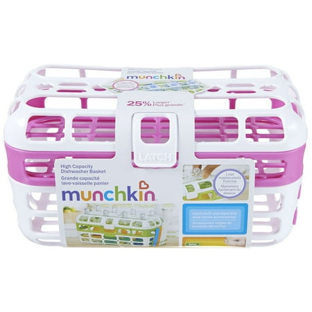 munchkin dishwasher capacity basket pink