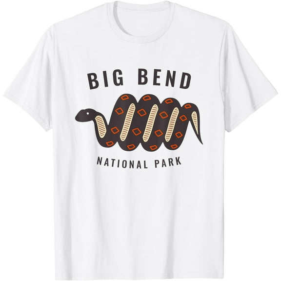 Big Bend National Park Texas Souvenir Rattlesnake Retro Unisex T-Shirt for Men Women Kids Toddler