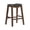 Black, variant on Homelegance 29" Pub Height Wooden Bar Stool Saddle Seat Barstool, Black Brown