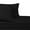 Black, variant on Luxury 100% Cotton 600 Thread Count Sheets Solid Twin XL Bed Sheets Sets -Ivory