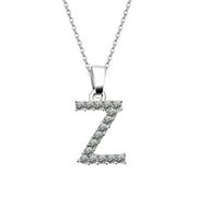 Cafuvv Fashion Women Gift 26 English Letter Name Chain Pendant Necklaces Jewelry Gifts for Women Men