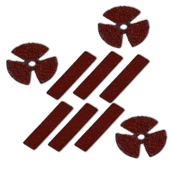 Replacement Abrasives for Longoni Summa Billiard Cue Tip Tool 3 sets