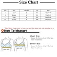 thumbnail image 2 of LEEYNEER Bras for Women  Women‘S Bra Wire Free Underwear Onepiece Bra Everyday Underwear Bras, 2 of 8