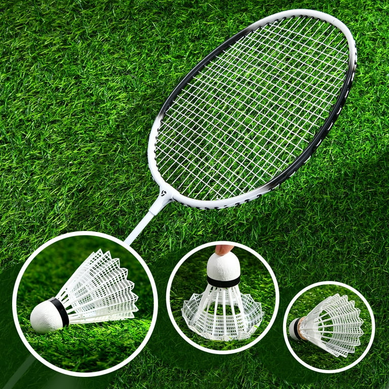 Best High-Quality Badminton Sport complete badminton set, with steel poles,  rackets and birdies
