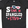 thumbnail image 4 of Inktastic Star Spangled Stud with Sunglasses and Stars Boys Baby Bodysuit, 4 of 5