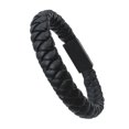 thumbnail image 2 of Reemplazo para Android Pulsera tejida de cuero sintético Cable de datos Cable de carga Muñequera de carga trenzada Inevent EL1679-03, 2 of 7