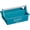 Blue, variant on HAZET tool box 190L-1 I open and handy, incl. length scale (cm/inch) on the top, stackable, sturdy aluminum carrying handle I mobile plastic carrying case