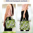 thumbnail image 4 of FORMRS Womens Corduroy Tote Bag Crossbody Shoulder Handbag with Pocket, Retro Floral, 4 of 7