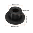 thumbnail image 2 of Uxcell Silicone Rubber Hole Plug 18mm Diameter Soft Flexible Stopper for 17mm Hole Black 10 Pieces, 2 of 5
