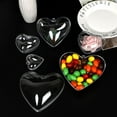 thumbnail image 2 of Gymnture 12pcs Clear Heart Shape Fillable Ornament Balls for Christmas, 2 of 10