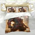 thumbnail image 5 of Frozen Bed Comforter Set 3 Pieces has an iconic print,One duvet cover150*200cm(59" × 79") and two pillowcases., 5 of 6