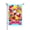 Color 3, variant on Joocar Spring Summer Linen Garden Flag Bee Kind Welcome Checkered Pattern Decorative Banner For Home Outdoor Garden Yard Door Decor 12x18 inch