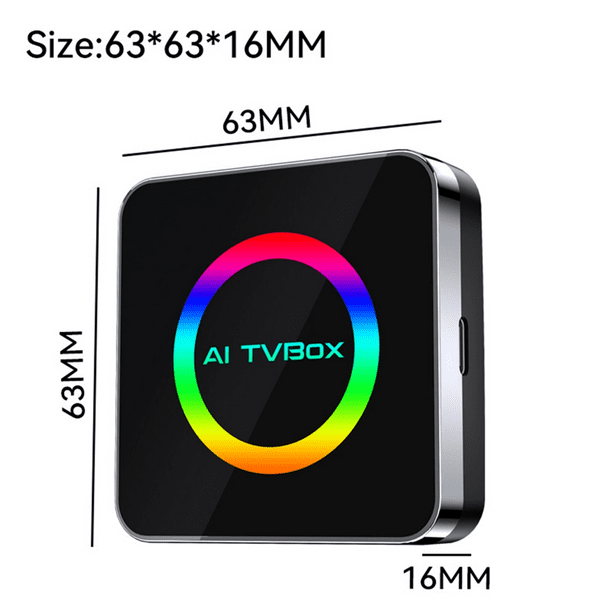 Android 13 Ai TVBox Ai Box Carplay WIFI6 2G+32G Wireless Carplay