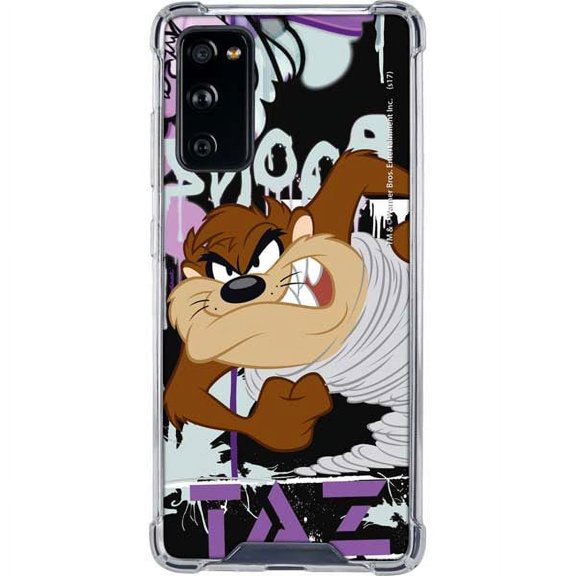 Skinit Cartoons Splatter Paint Tasmanian Devil Galaxy S20 FE Clear Case