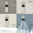 thumbnail image 6 of Amerock Apex Contemporary Single Prong Polished Nickel Wall Hook, 6 of 9